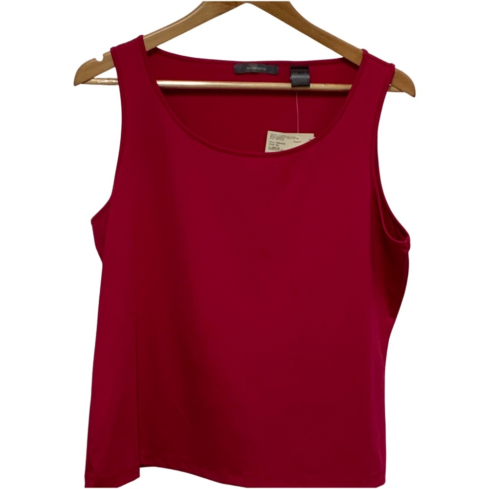 Liz Claiborne Fuchsia Pink  Sleeveless Top